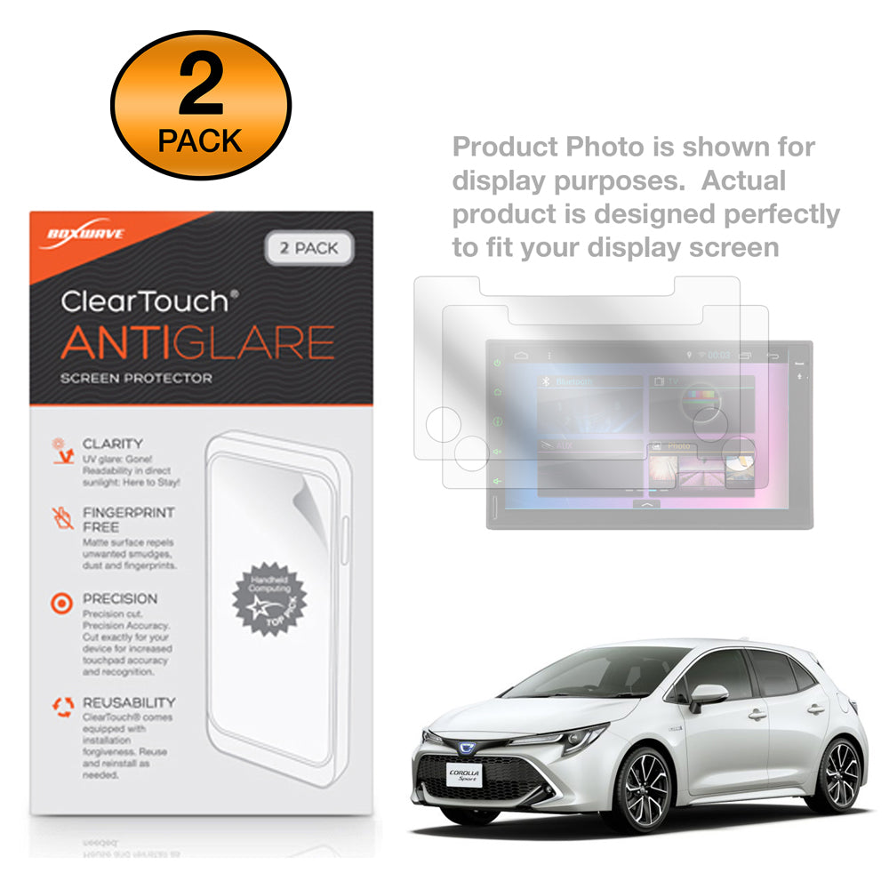 ClearTouch Anti-Glare (2-Pack) - Toyota 2019 Corolla (7 in) Screen Protector