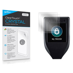 ClearTouch Crystal (2-Pack) - Trezor Model T Screen Protector