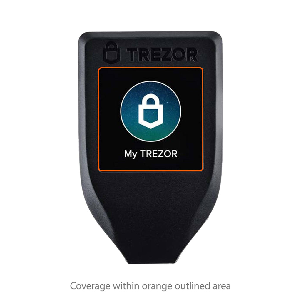 ClearTouch Crystal (2-Pack) - Trezor Model T Screen Protector
