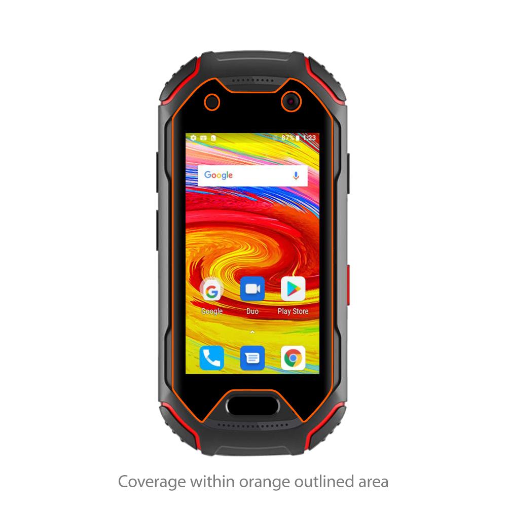 ClearTouch Crystal (2-Pack) - Unihertz Atom Screen Protector