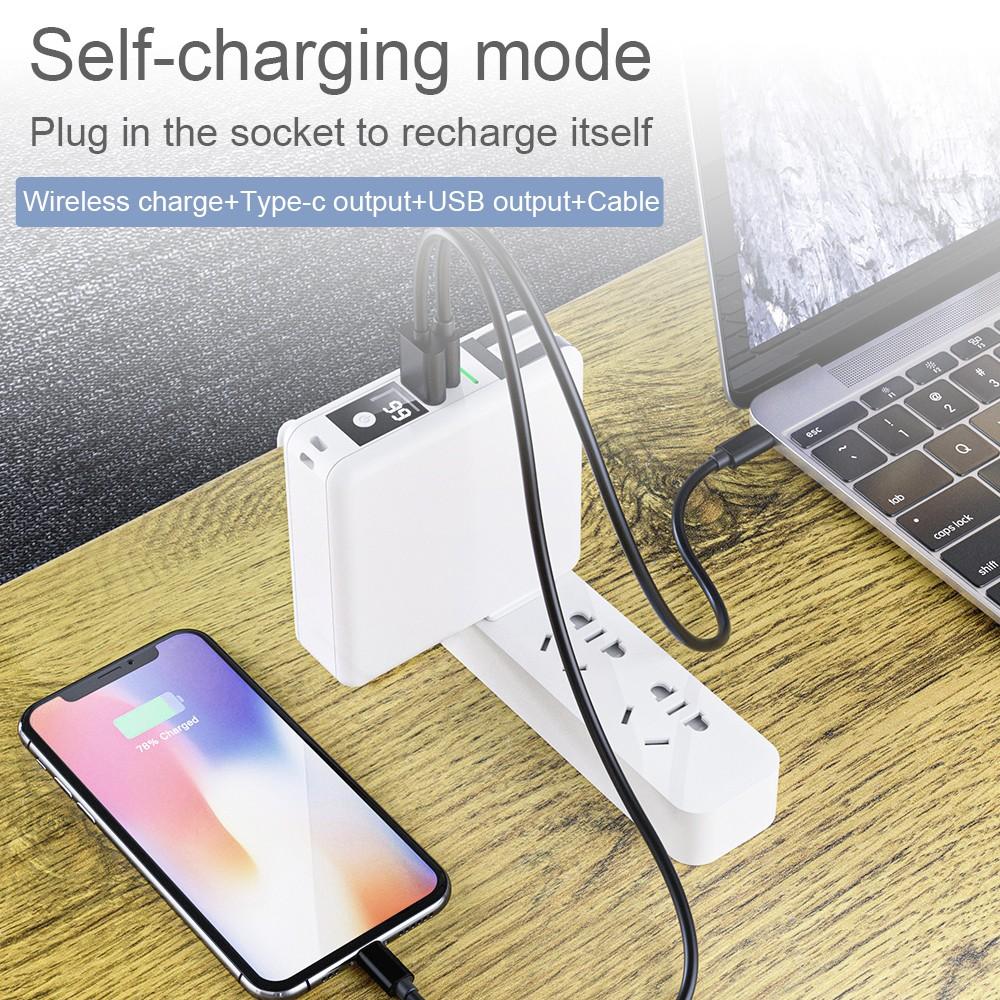 Wireless Rejuva Wall Charger (10000mAh) - Consumer Cellular Link Charger
