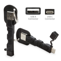 USB Type-C Keychain Charger - Motorola Moto G6 Cable