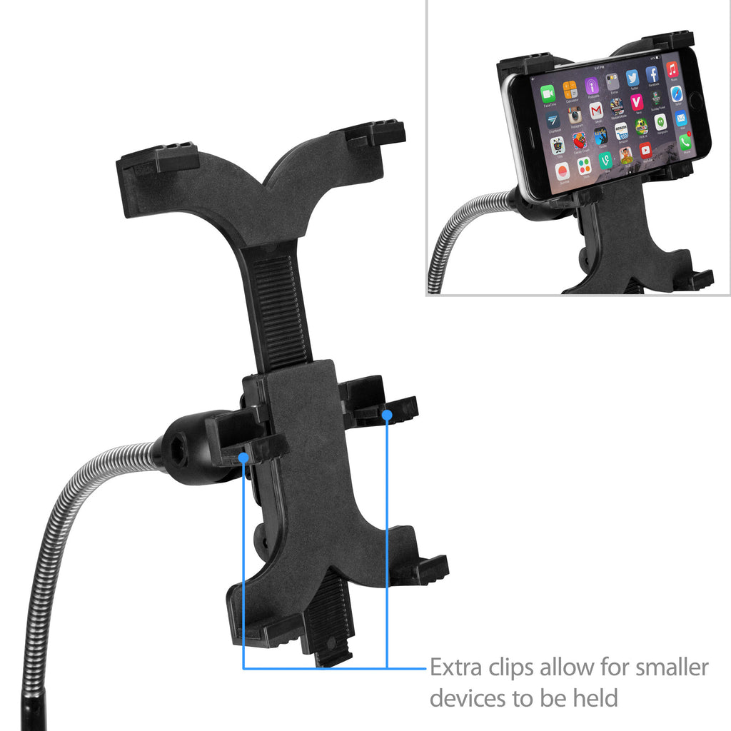 Vantage Tablet Mount Floor Stand - Gooseneck - Apple iPad Air Stand and Mount