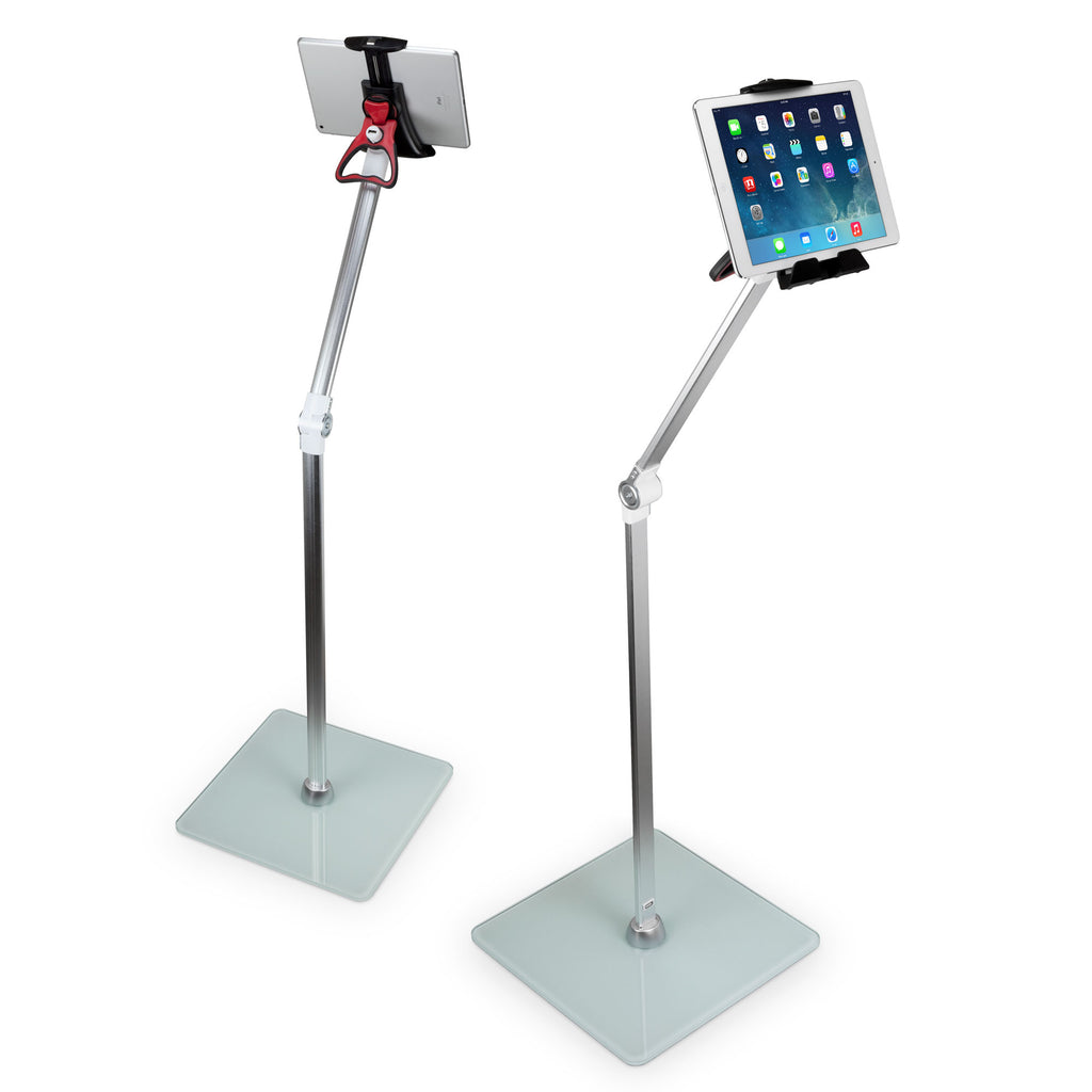 Vantage Tablet Mount Floor Stand - Tilt Arm - Samsung Galaxy Tab Stand and Mount
