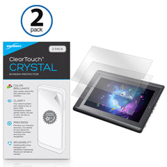 ClearTouch Crystal (2-Pack) - Wacom Cintiq Companion Hybrid DTH-A1300 Screen Protector