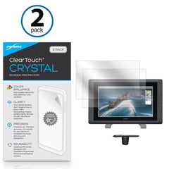 ClearTouch Crystal (2-Pack) - Wacom Cintiq 22HD DTK-2200 Screen Protector