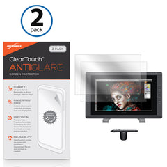 ClearTouch Anti-Glare (2-Pack) - Wacom Cintiq 22HD Touch DTH-2200 Screen Protector