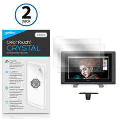 ClearTouch Crystal (2-Pack) - Wacom Cintiq 22HD Touch DTH-2200 Screen Protector