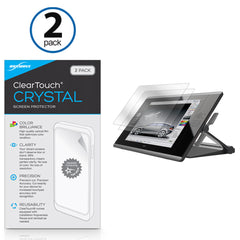 ClearTouch Crystal (2-Pack) - Wacom Cintiq 24HD DTK-2400 Screen Protector