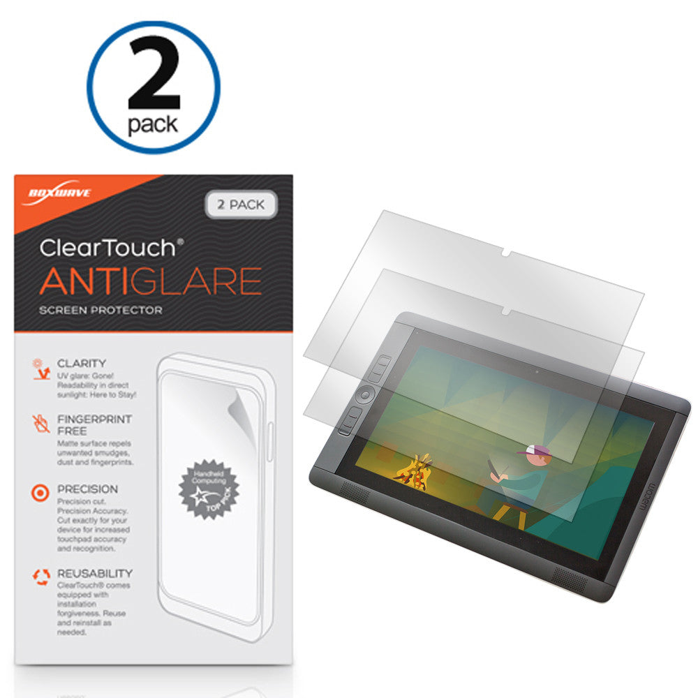 ClearTouch Anti-Glare (2-Pack) - Wacom Cintiq Companion 2 DTH-W1310 Screen Protector