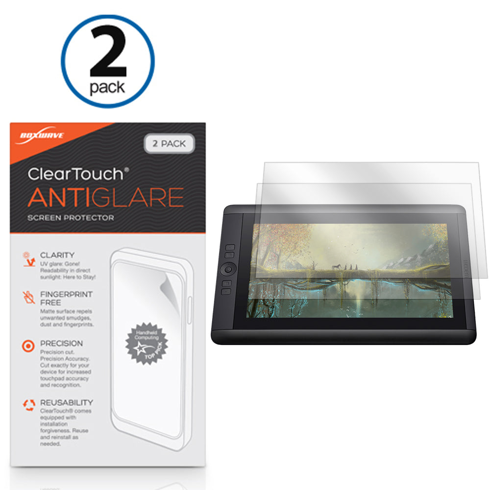 ClearTouch Anti-Glare (2-Pack) - Wacom Cintiq 13HD Touch DTH-1300 Screen Protector