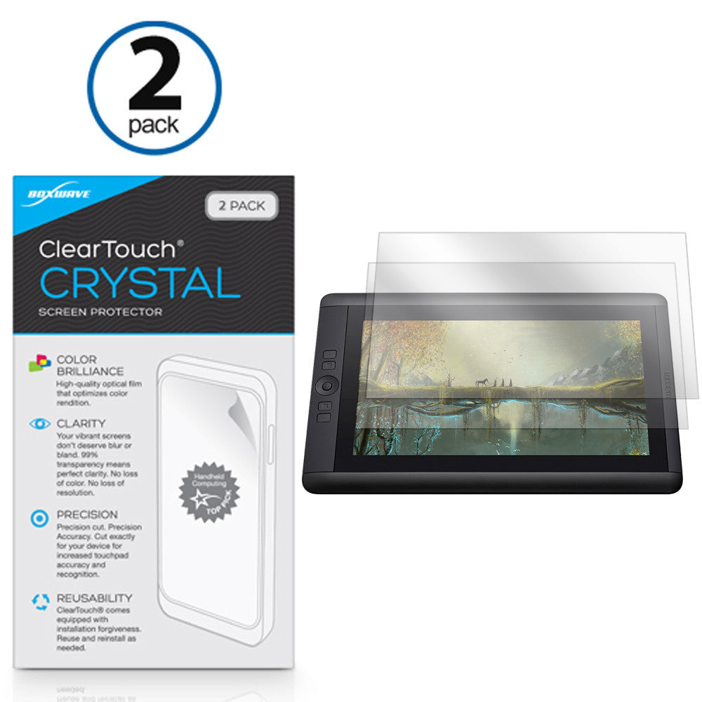 ClearTouch Crystal (2-Pack) - Wacom Cintiq 22HD Touch DTH-2200 Screen Protector