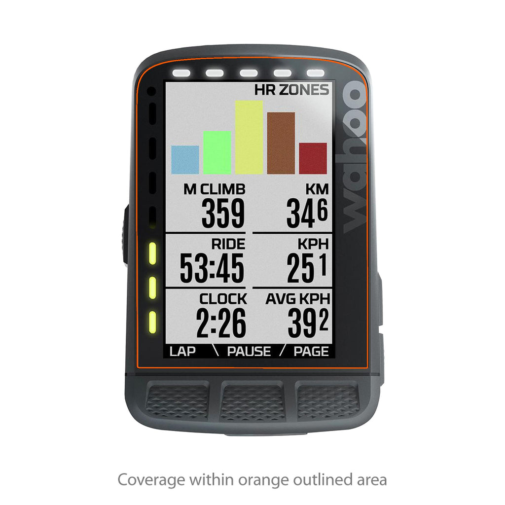 ClearTouch Crystal (2-Pack) - Wahoo ELEMNT ROAM Screen Protector