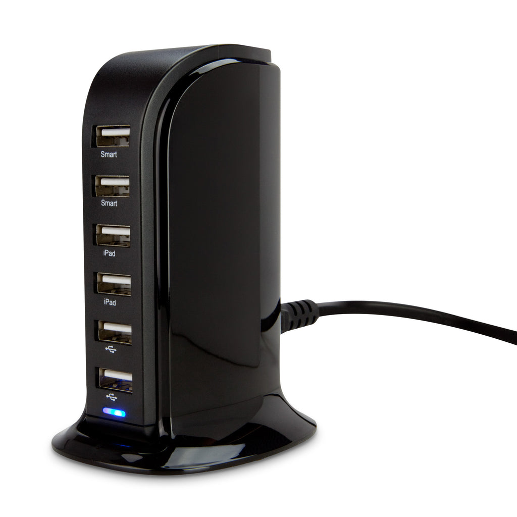 WeShare PowerPort - 6-Port - Motorola Droid 4 Charger