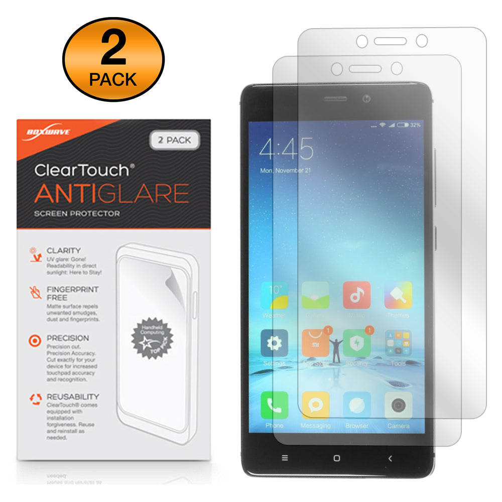 ClearTouch Anti-Glare (2-Pack) - Xiaomi Redmi 4 Screen Protector