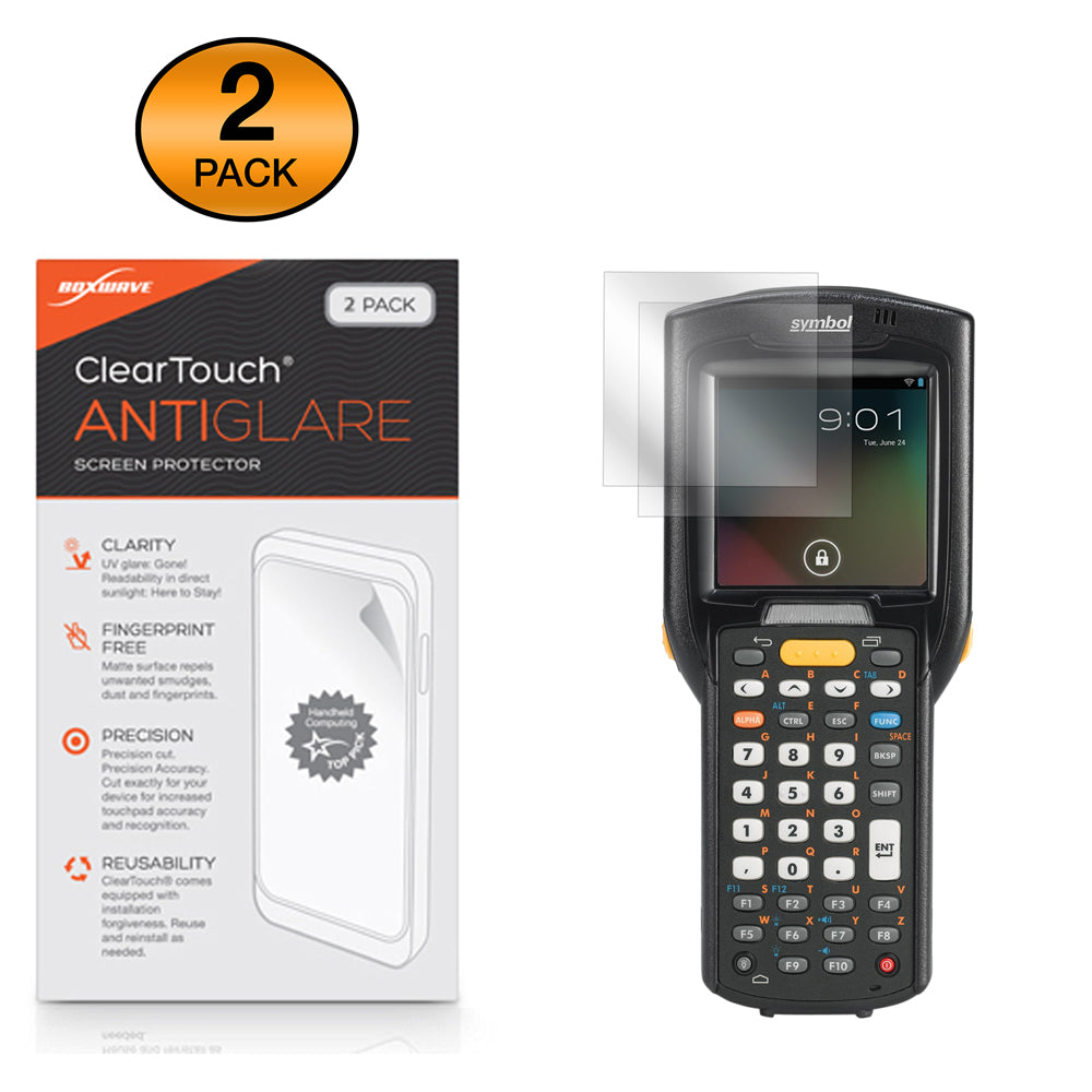 ClearTouch Anti-Glare (2-Pack) - Zebra MC3200 Screen Protector