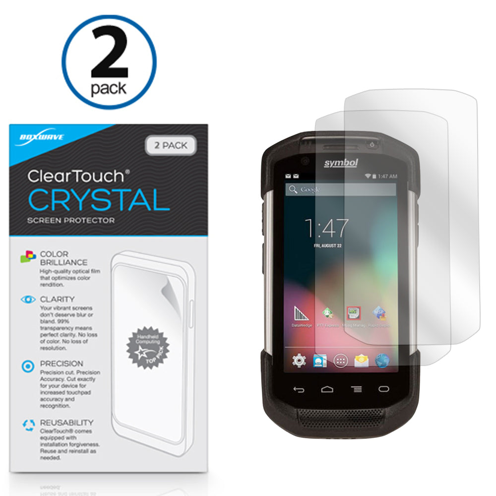 ClearTouch Crystal (2-Pack) - Zebra TC70 Screen Protector