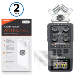 ClearTouch Anti-Glare (2-Pack) - Zoom H6 Screen Protector