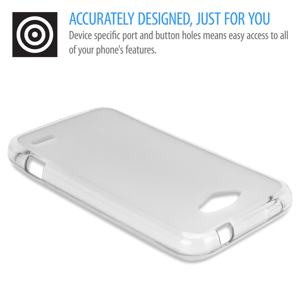 Arctic Frost Crystal Slip - ZTE Blade Apex 2 Case