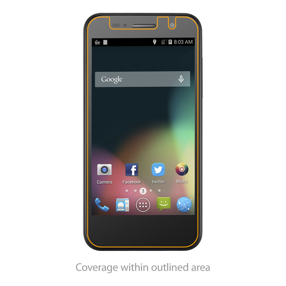 ClearTouch Crystal (2-Pack) - ZTE Blade Apex 2 Screen Protector