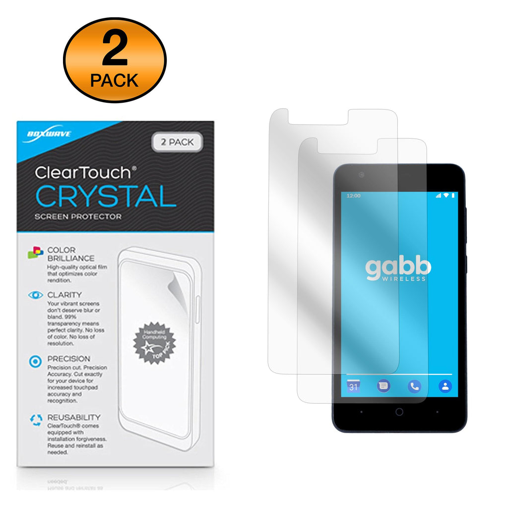 ClearTouch Crystal (2-Pack) - ZTE Gabb Z1 Screen Protector