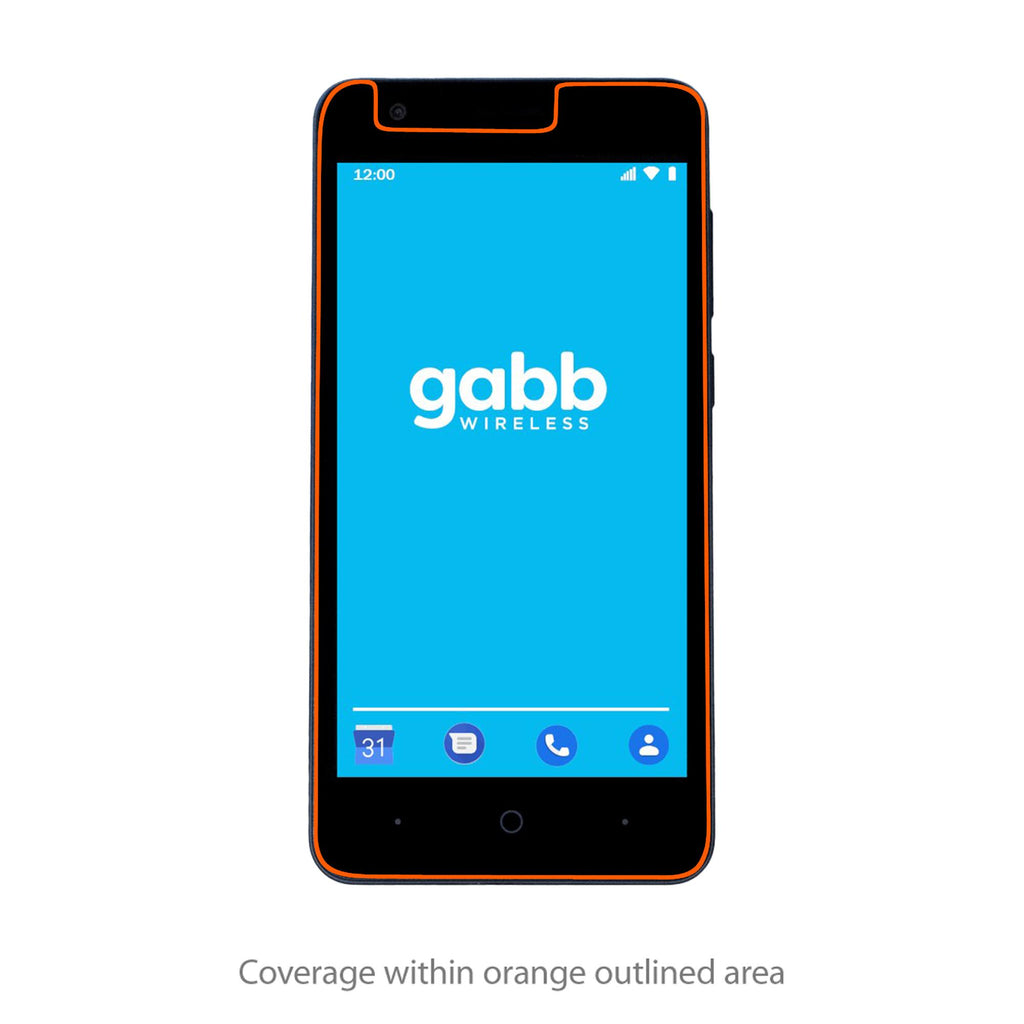 ClearTouch Anti-Glare (2-Pack) - ZTE Gabb Z1 Screen Protector