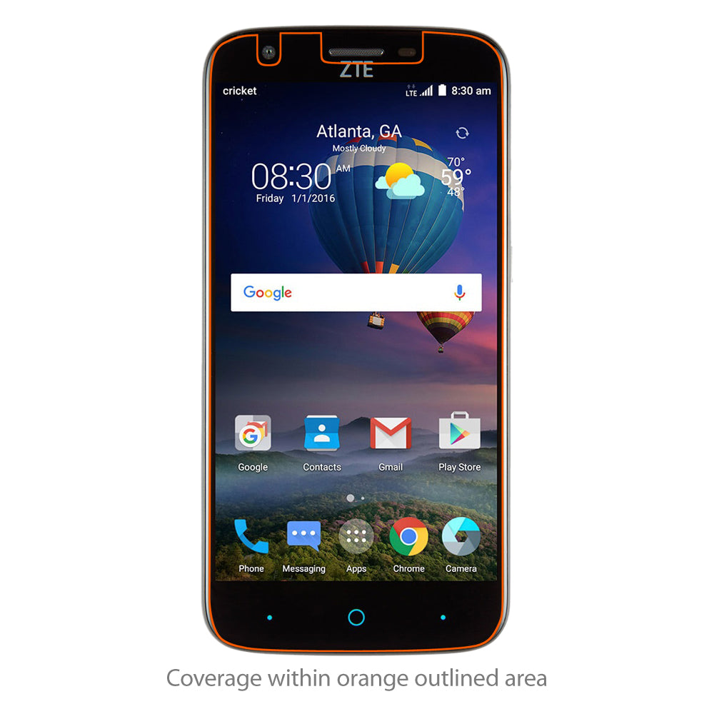 ClearTouch Crystal (2-Pack) - ZTE Grand X 3 Screen Protector